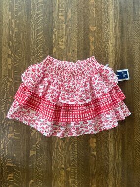 NWT Roller Rabbit x Targrt Blue Printed Skirt- size medium